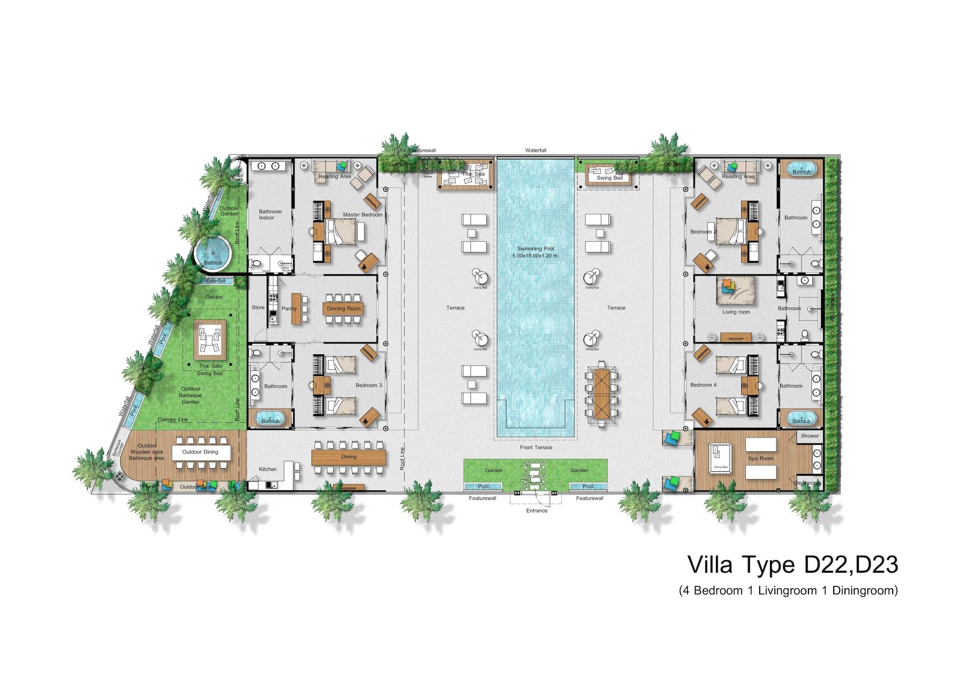 Dhevan Dara Resort & Spa Hua Hin - Pool Villa Exterior photo